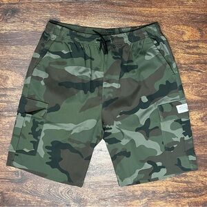 Men’s Size L HKS Boris Bidan Insaeri Camo Cargo Shorts